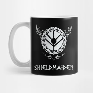 Shieldmaiden Lagertha White Shield Mug